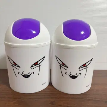 드래곤볼 Z 프리저 쓰레기통 2개 세트 점프샵 한정판