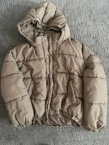 AZUL by moussy 다운 자켓 브라운