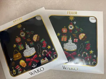 [ 미개봉 새상품 ] FEILER x 와코 2장 세트