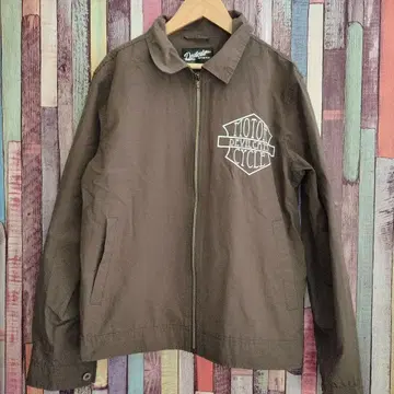 데빌캣츠 모터 사이클 스윙탑 자수 아메카지 나일론