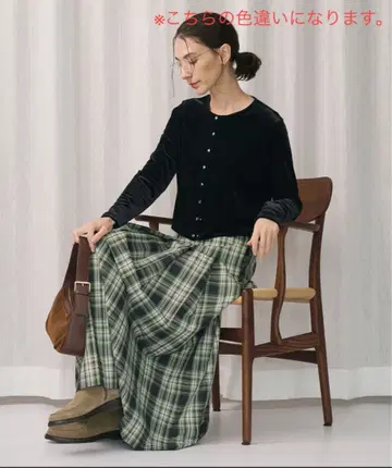 [ UNITED ARROWS ] 벨로아 가디건 네이비 긴팔 신상