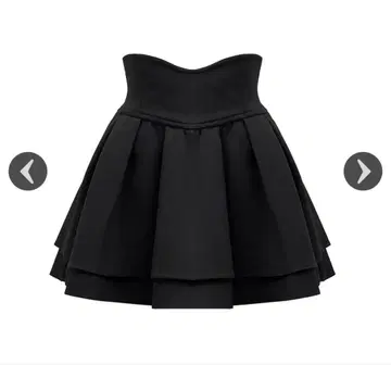 미셸 마카롱 슬림 레그 스커트 (이너 팬츠 포함) M 사이즈 블랙