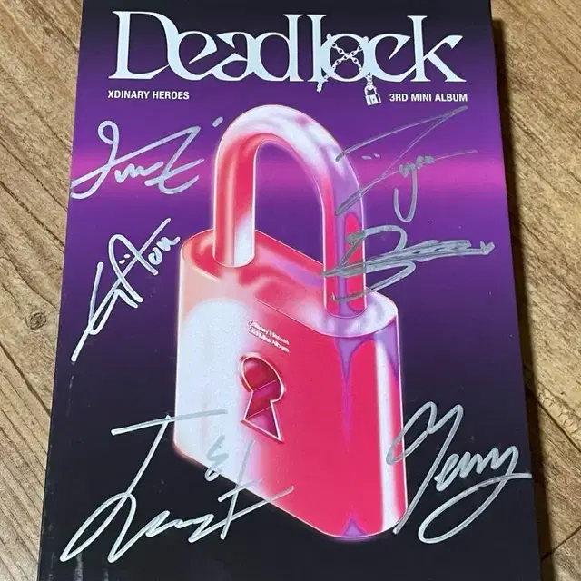 엑스디너리 히어로즈 엑디즈 데드락 싸인 앨범 양도