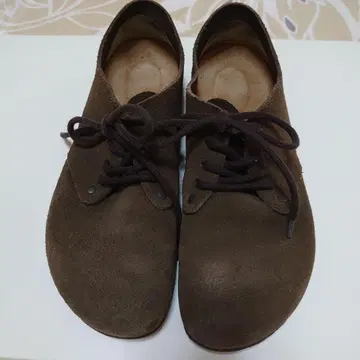 버켄스탁 스웨이드 스니커즈 38