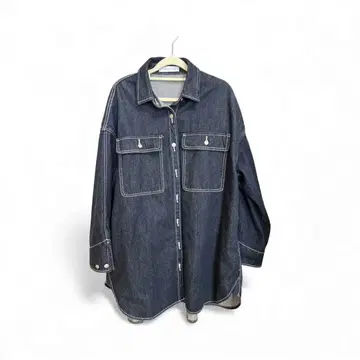 ALEXIA STAM (알리시아 스탄) 오버 사이즈 데님 셔츠 자켓