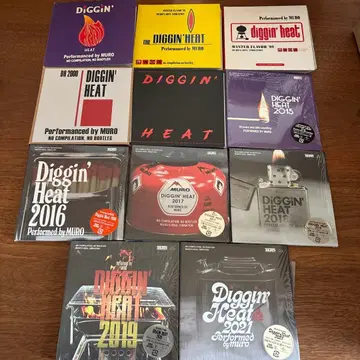 MURO / Diggin' Heat 11장 세트