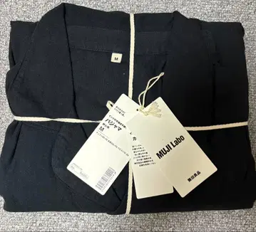 무인양품 MUJILABO 남녀 공용 인도 수타 직조 파자마 M 사이즈