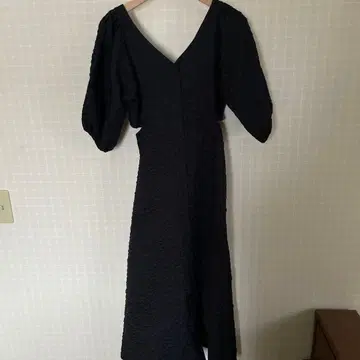 Heather 모듬 컷 아웃 원피스 s