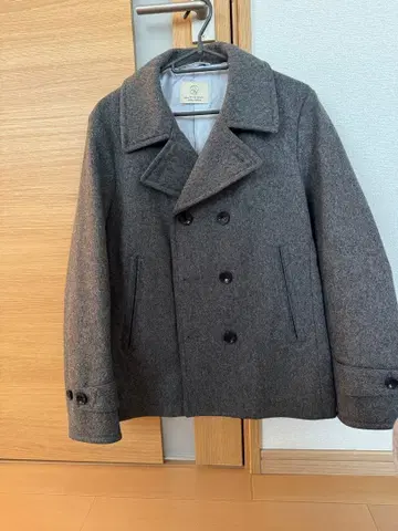 [ BEAUTY&YOUTH ] 그레이 피 코트 L 사이즈
