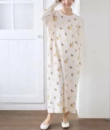 gelato pique 벌꿀 베어 패턴 원피스