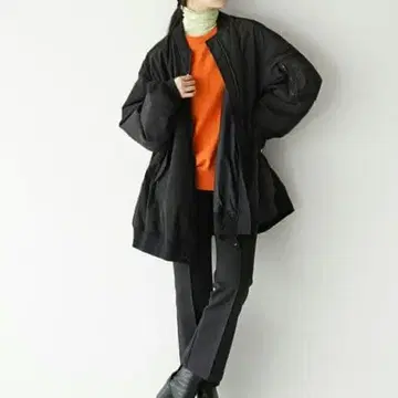 W653 더 신존 플레어 플라이트 자켓 34