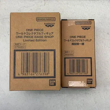 원피스 베이스샵 월드 컬렉터블 피규어 2개