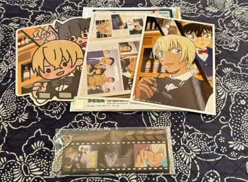 명탐정 코난 메모리얼 컷 키링, 브로마이드 스티커 세트