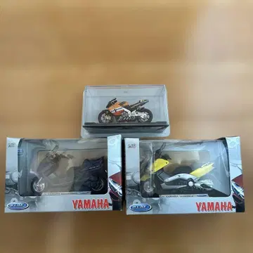 YAMAHA 바이크 모델 세트 3대 세트