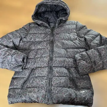 메종 스코치의 레오파드 무늬 퍼퍼 자켓 다운 자켓 새상품급