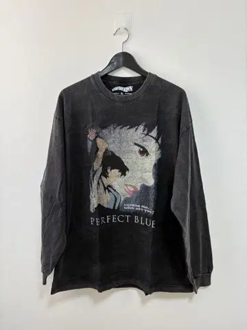[ XL ] 새상품급 PERFECT BLUE 퍼펙트 블루 긴팔 T셔츠