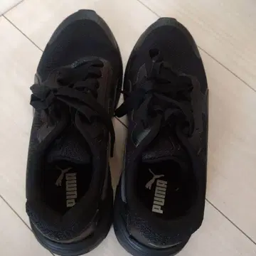 Puma 블랙 스니커즈 US 6