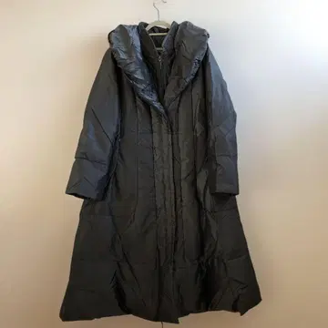 히로코비스 다운 롱 코트 다크 그레이 L 사이즈