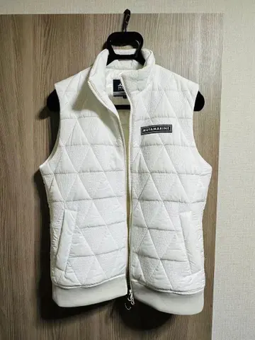 [ 선착순 ] MUTA 지오메트릭 퀼팅 다운 베스트 사이즈 6