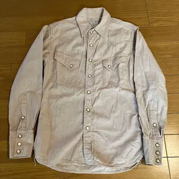 THE FLAT HEAD 샴브레이 셔츠 사이즈 34