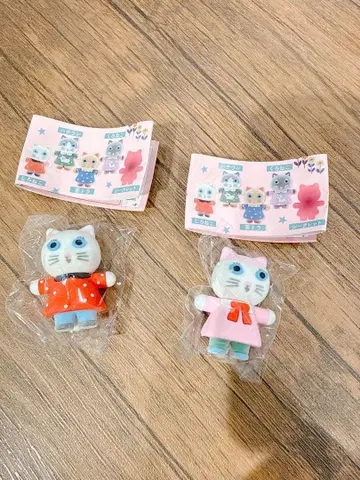 yumi kitagishi 하얀 고양이와 친구들 피규어 컬렉션