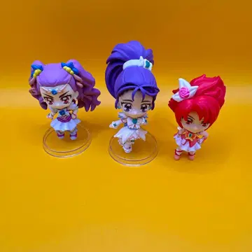 4 프리큐어 캡슐 피규어 컬렉션 3체 세트