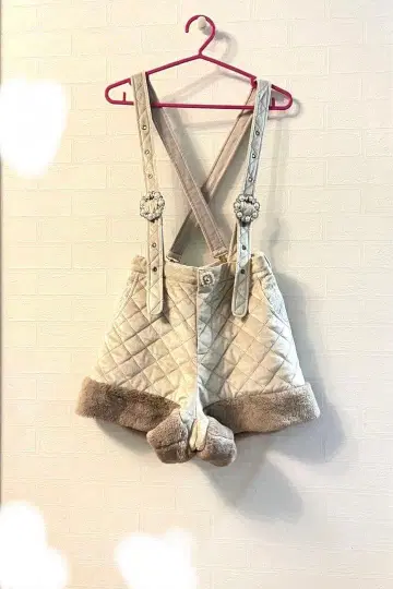 숏팬츠 서스펜더 숏팬츠 스완키스 셋업