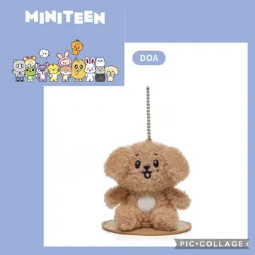 세븐틴 MINITEEN 마그넷 플러시 키링 DOA dk