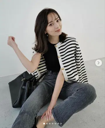 아뉴앙스 니트 자켓