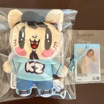 세트] 카즈하라 류토 제 고양이 마스코트 & 클리어 참