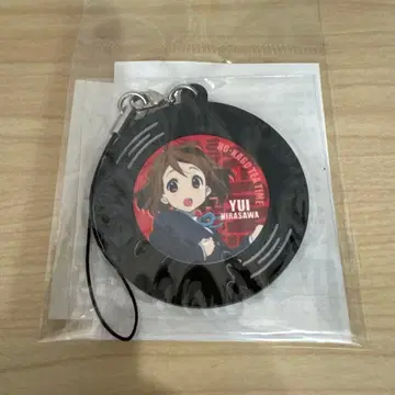 케이온 히라사와 유이 10주년 레코드풍 스트랩