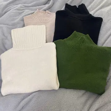 상의 긴팔 니트 GRL 유니클로 INGNI 터틀넥