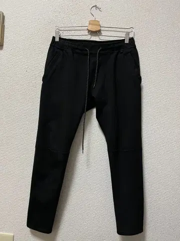 캄비오 테크 플리스 이지 스키니 팬츠 / M 블랙 스트레치