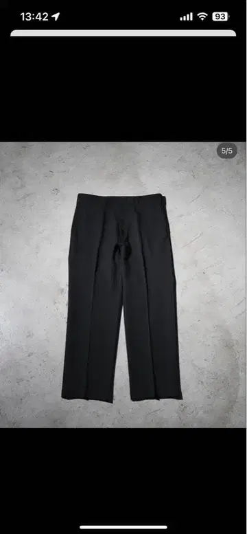 W_tokyo Tpolyester pants. size2 ovy