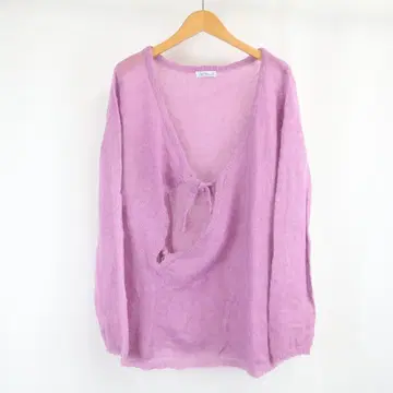 새상품급 VINTAGE Premaman 모헤어 V넥 니트 스웨터 M