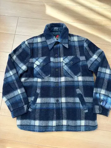 VINTAGE 70s SEARS 플란넬 셔츠 재킷