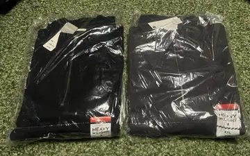 GU 헤비웨이트 맨투맨 하프 지퍼 트레이닝복 XXL 블랙 그레이