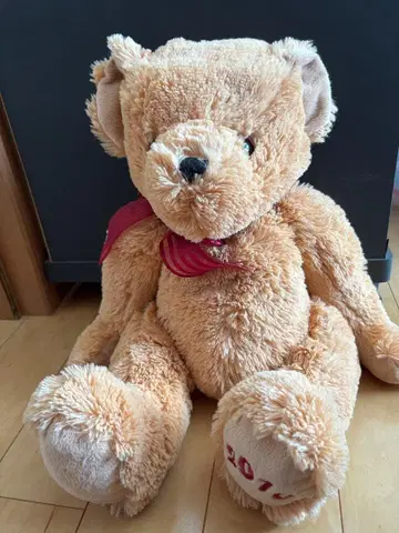 리본 포함 봉제 인형 2010년제 약 35cm