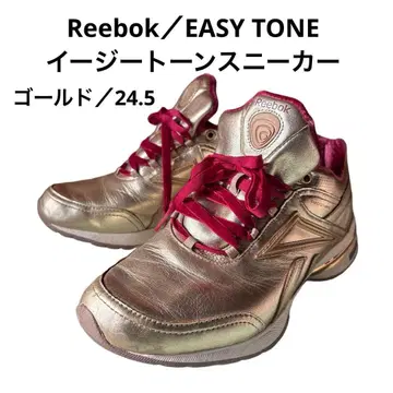 Reebok EASY TONE 이지톤 스니커즈 골드 24.5