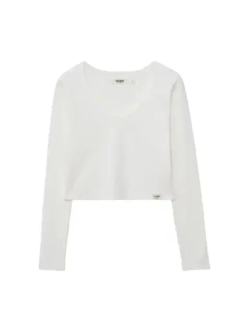 GLOWNY G CLASSIC V-NECK LONG SLEEVE