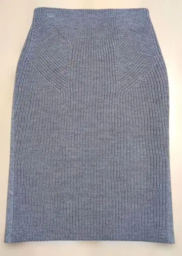 EPOCA 절개 니트 울 스커트