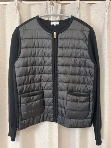 새상품급 매킨토시 철학 충전솜 블루종 니트 블루종