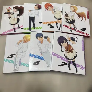 WORKING'!! 완전 생산 한정판 Blu-ray 전 7권 세트