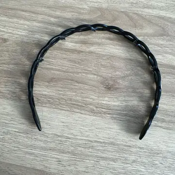 ALEXANDRE DE PARIS 트위스트 디자인 머리띠