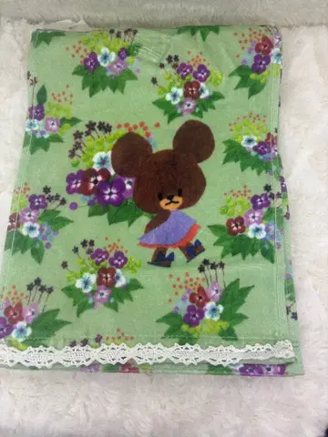 곰돌이 학교 머플러 타월