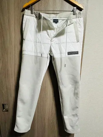 [ 선착순 ] MUTA 지오메트릭 퀼팅 팬츠 사이즈 6