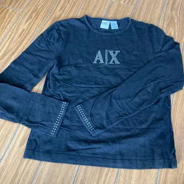 Armani Exchange 블랙 긴팔 T셔츠 L