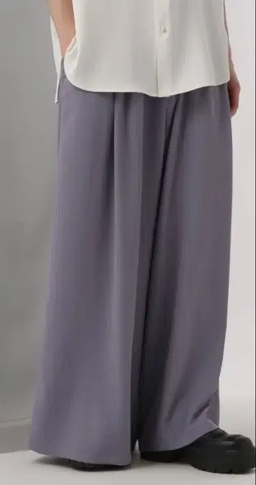 HARE DABO 루즈 와이드 팬츠 퍼플