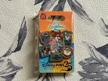 디즈니 스토어 주토피아2 핀 배지 Zootopia2