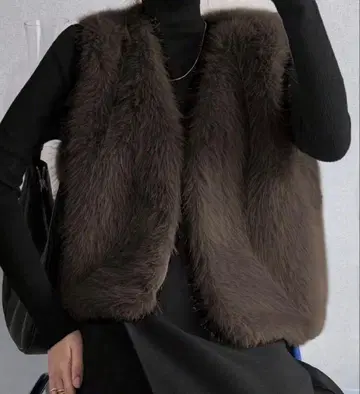 인기 퍼 베스트 미사용 새상품